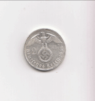 2 REICHSMARK 1939 A