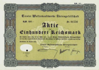 TIROLER WASSER KRAFTWERKE 1939