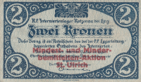 2 KRONEN KATZENAU b. LINZ