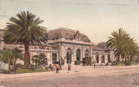 NIZZA BAHNHOF um 1911