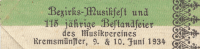KREMSMÜNSTER 1934