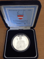 100 ÖS Rudolf I 1991