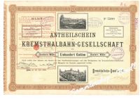 KREMSTHALBAHN 1880