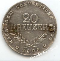 20 KREUTZER 1809 A