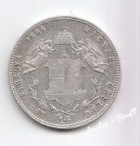 1 Forint 1869 K.B