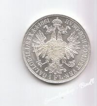 1 Gulden 1861 A