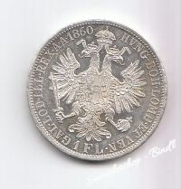 1 Gulden 1860 A