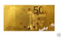 500 Euro 24 KARAT